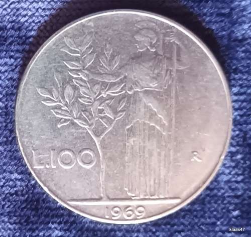Italy - 1969 - L.100