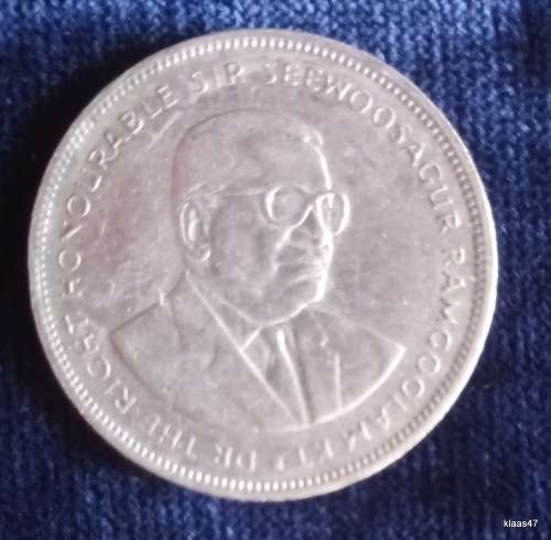 Mauritius - 1992 - 5 Rupees - Copper-nickel