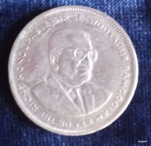 Mauritius - 1992 - 5 Rupees - Copper-nickel