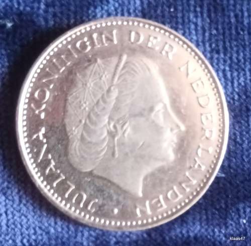 Netherlands - 1979 - 2½ Gulden - Juliana (Union of Utrecht) - Nickel