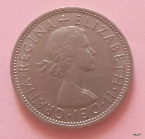GB - 1966 - Two Shillings - 1st portrait, no `BRITT:OMN` - Copper-nickel