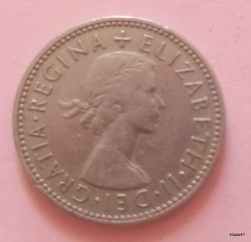 GB - 1954 - No `BRITT:OMN` - One Shilling - Copper-nickel