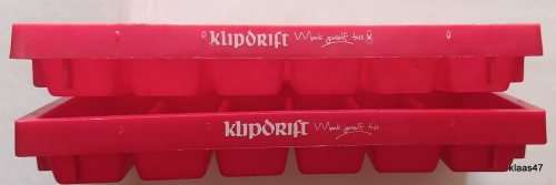 2 Klipdrift Met eish! 12 Block Ice cube trays