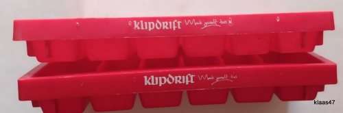 2 Klipdrift Met eish! 12 Block Ice cube trays