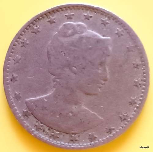 Brasil -  1901 - 200 Reis (Liberty) - Copper-nickel