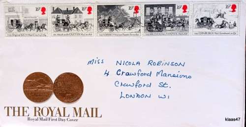 GB - 1984 - The Royal Mail - Royal Mail First Day Cover