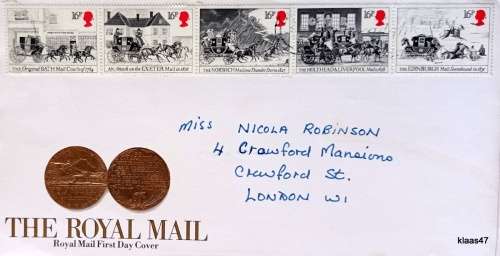 GB - 1984 - The Royal Mail - Royal Mail First Day Cover