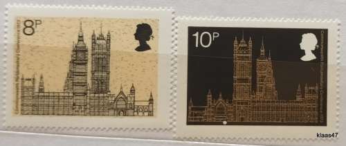 GB - 1973 - Commonwealth Parliamentary Conference - Set of 2 Mint stamps