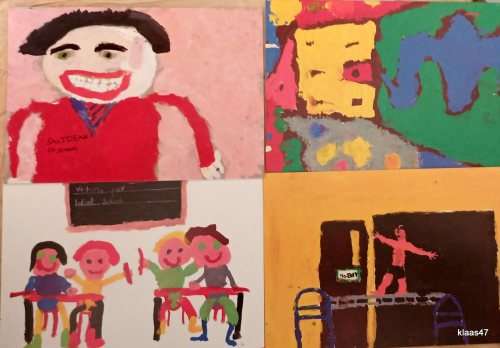 GB - 1989 - Royal Mail Picture Card -  Set of 4 - Child Competition Prize Winners (UNUSED)