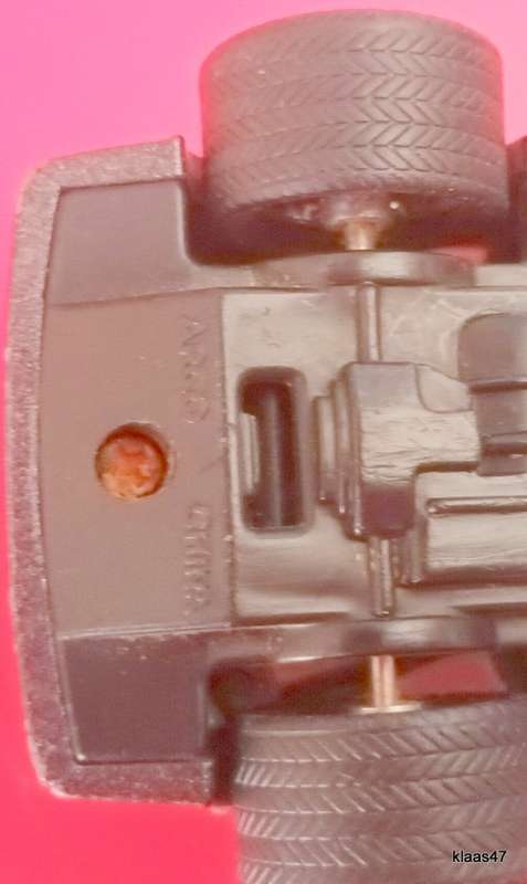 Arco Mattel - Die Cast Car - Pull Back - Made in China