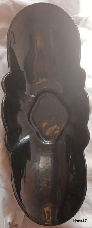 Large Black Lucia Ware Vase