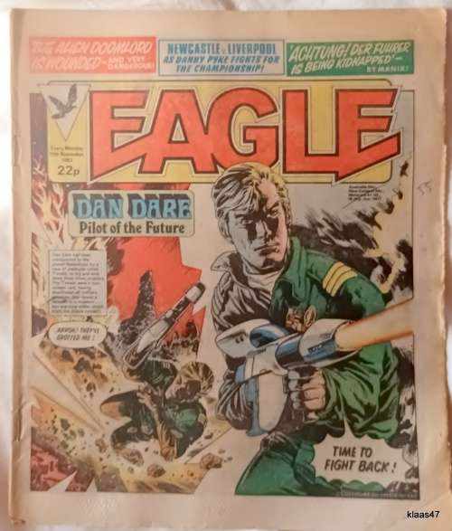 Australian Comic Eagle Magazine - 19th Nov 1983