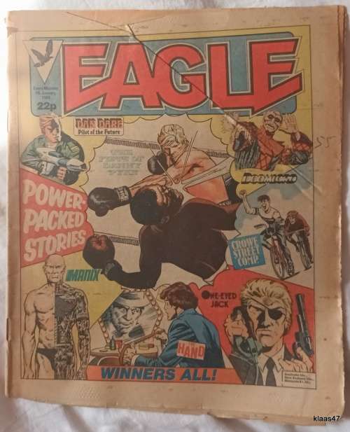 Australian Comic Eagle Magazine - 7th Jan 1984
