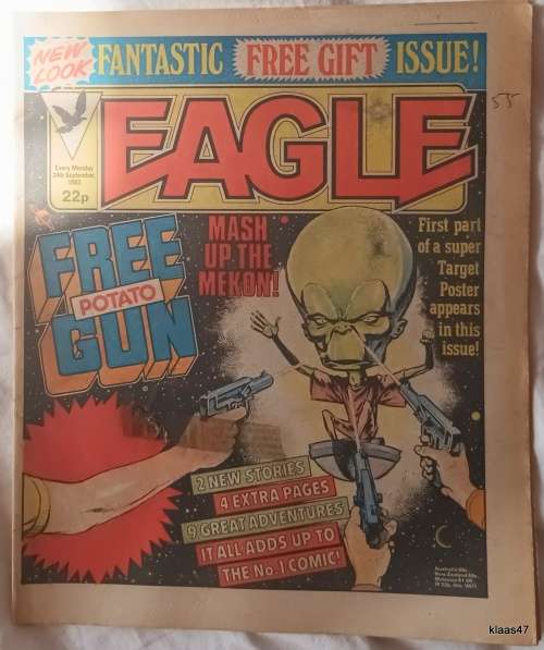 Australian Comic Eagle Magazine - 24th Sept 1983