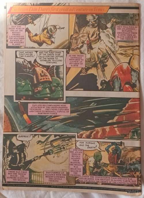 Australian Comic Eagle Magazine - 4th Dec 1982