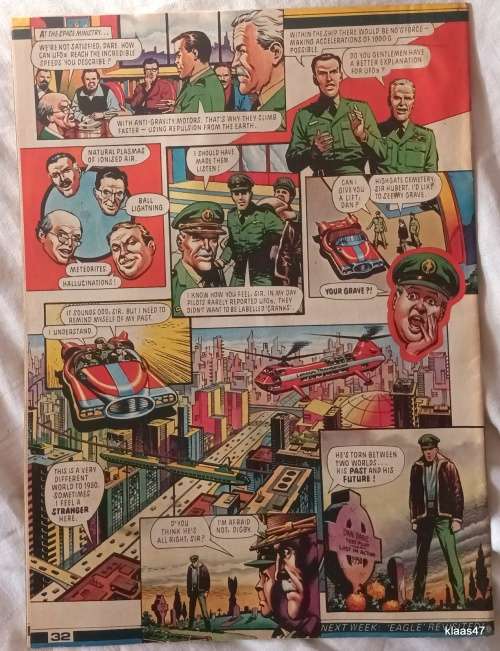 Australian Comic Eagle Magazine - 27th Nov 1982