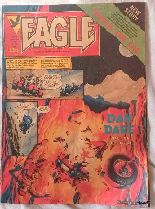 Australian Comic Eagle Magazine - 18th June 1983