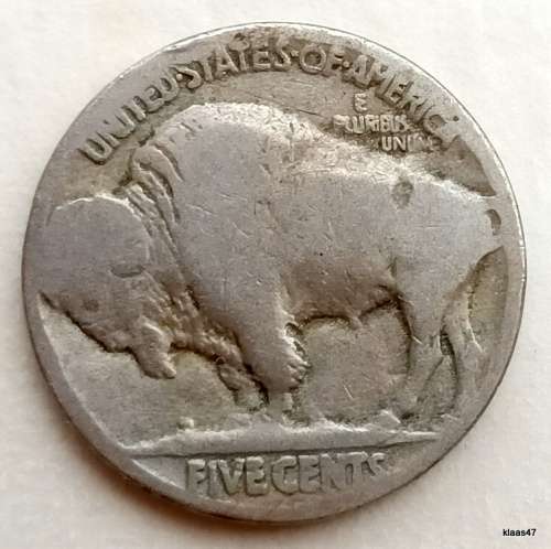 USA -  1913-1938  - 5 Cents - Buffalo Nickel - Copper-nickel **gap filler**