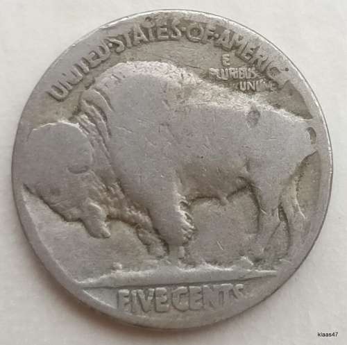 USA -  1913-1938  - 5 Cents - Buffalo Nickel - Copper-nickel **gap filler**