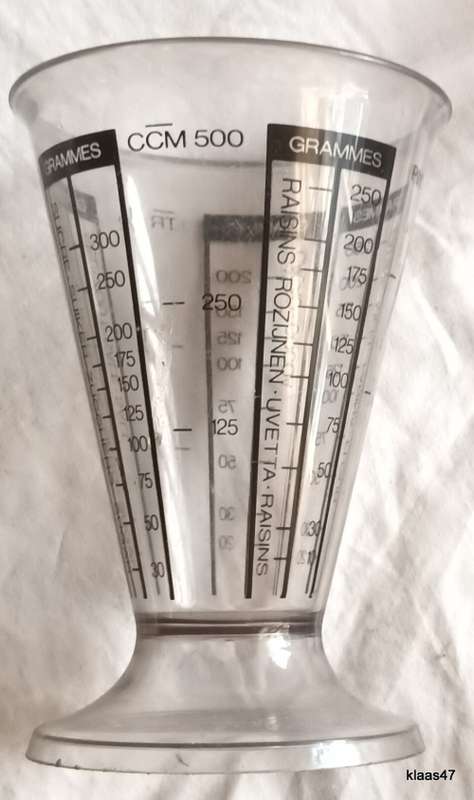 Emja Germany Plastic Kitchen Measuring Cup for Litre, Pint, Grammes etc