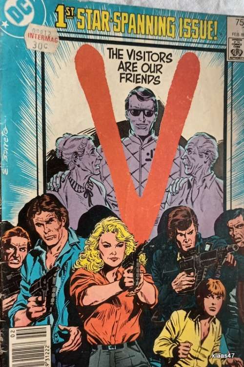 DC Comics - V1: The Visitors Are Our Friends - 1st Star Spanning Issue! - 1985