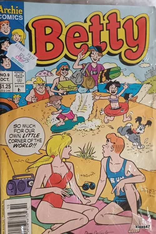 Archie Comics: Betty - 1993 No 9