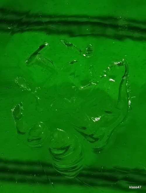 Small Green Bowl BY Ngwenya Glass Dated 1979