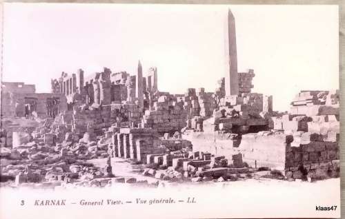 High Egypt - Karnak - Post Card Booklet with 24 Post Cards
