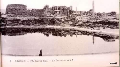 High Egypt - Karnak - Post Card Booklet with 24 Post Cards