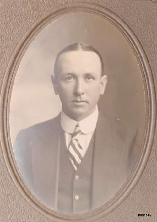 Studio Portrait - Young Man - A L Gilham, Pretoria