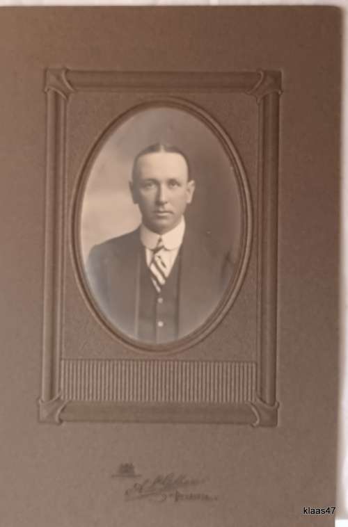 Studio Portrait - Young Man - A L Gilham, Pretoria