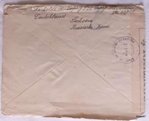 Post War Censored Mail - Allied Occupation - 1946