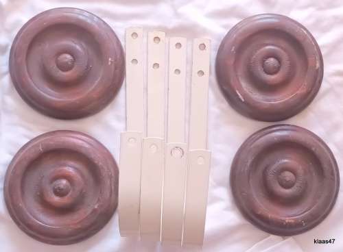 Curtain Hold Backs - 2 Pairs