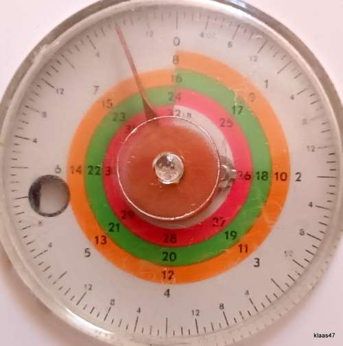 Vintage Avon London Fishing / Weighing Scale 32 lb.