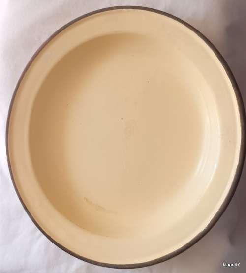 Enamel Plate - Yellow