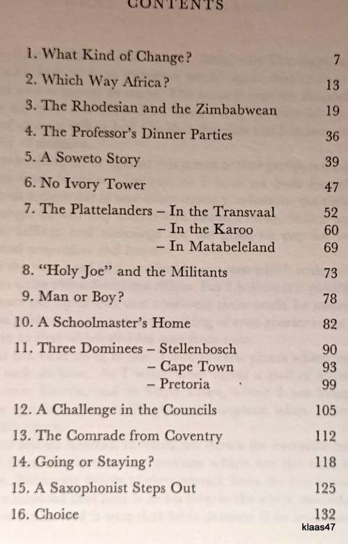 Southern Africa What Kind of Change? - Peter Hannon - Paperback