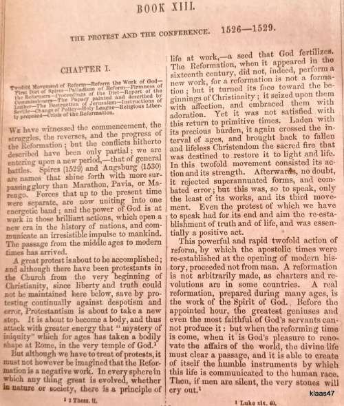D`Aubigne`s History of the Reformation Vol IV and V - Hardcover