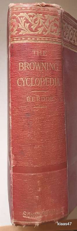 The Browning Cyclopaedia - Edward Berdoe - H/cover 1892