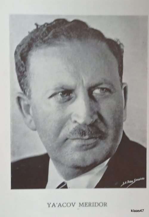 Long is the Road to Freedom - Ya`acov Meridor - Hardcover  1955