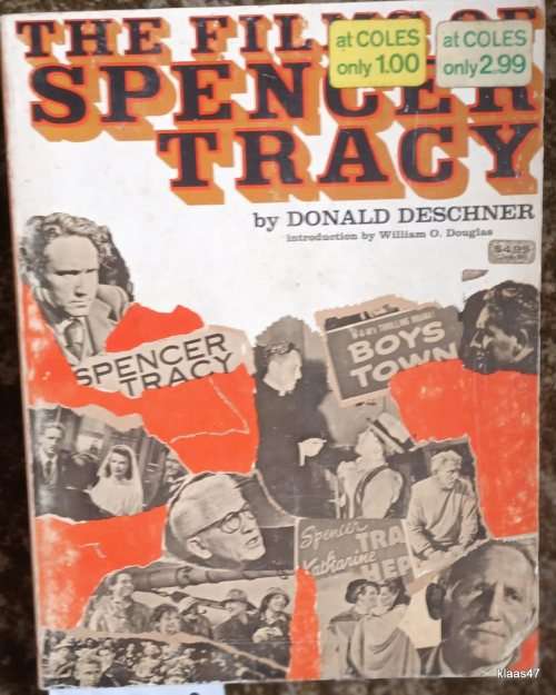 The Films Of Spencer Tracy - Donald Deschner -  Paperback  1972