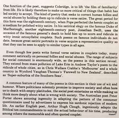Pattern and Voice (An Anthology of Verse)  Compiled by John & Dorothy Colmer - Paperback