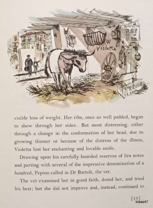 The Small Miracle - Paul Gallico - Hardcover - Illustrated by David Knight 1953