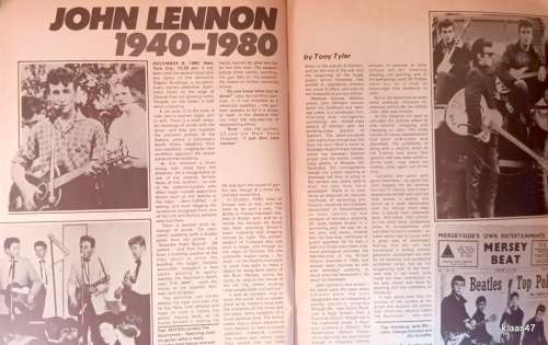 John Lenon - Working Class Hero - The Life and Death of a Legend - 1940-1980 -36 pages