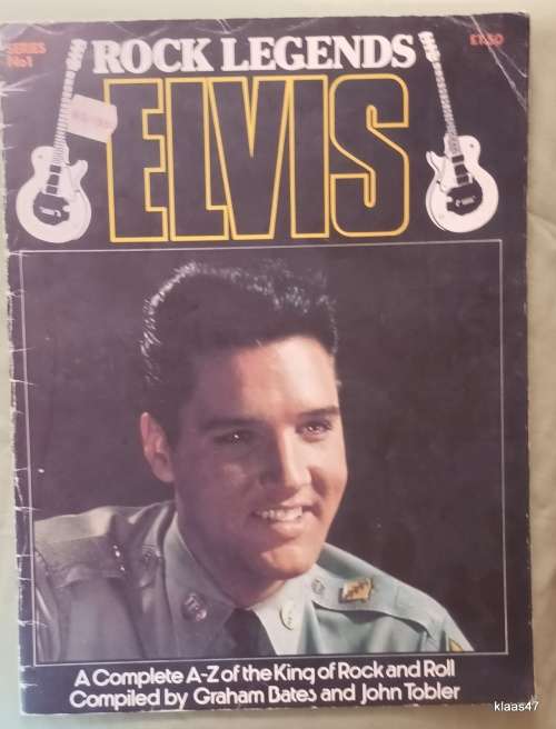 Rock Legends - Elvis - Series No 1 - Compiled: Graham Bates and John Tobler - 32 pages