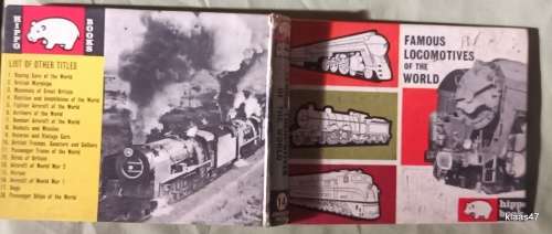 Famous Locomotives of the World - R K Evans - Hardcover 1963