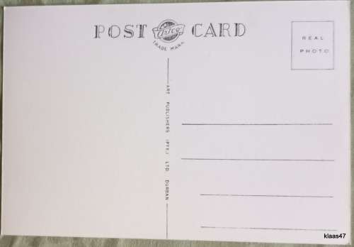 Real Photo Post Card - No. 464 Cape Town (Art Publishers (Pty) Ltd, Durban)