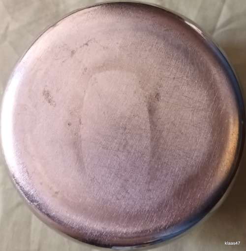 Unlidded Stainless Steel Sugar Bowl