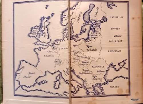 Inside Europe - John Gunther - Hardcover 1937 25th Impression