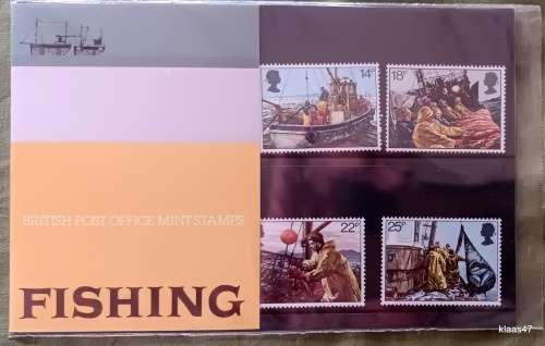 GB - 1981 - Fishing Industry - Pack No. 129 - Set of 4 Mint stamps