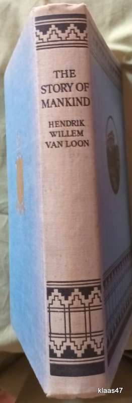 The Story of Mankind - Hendrik van Loon - Hardcover Reprint 1954